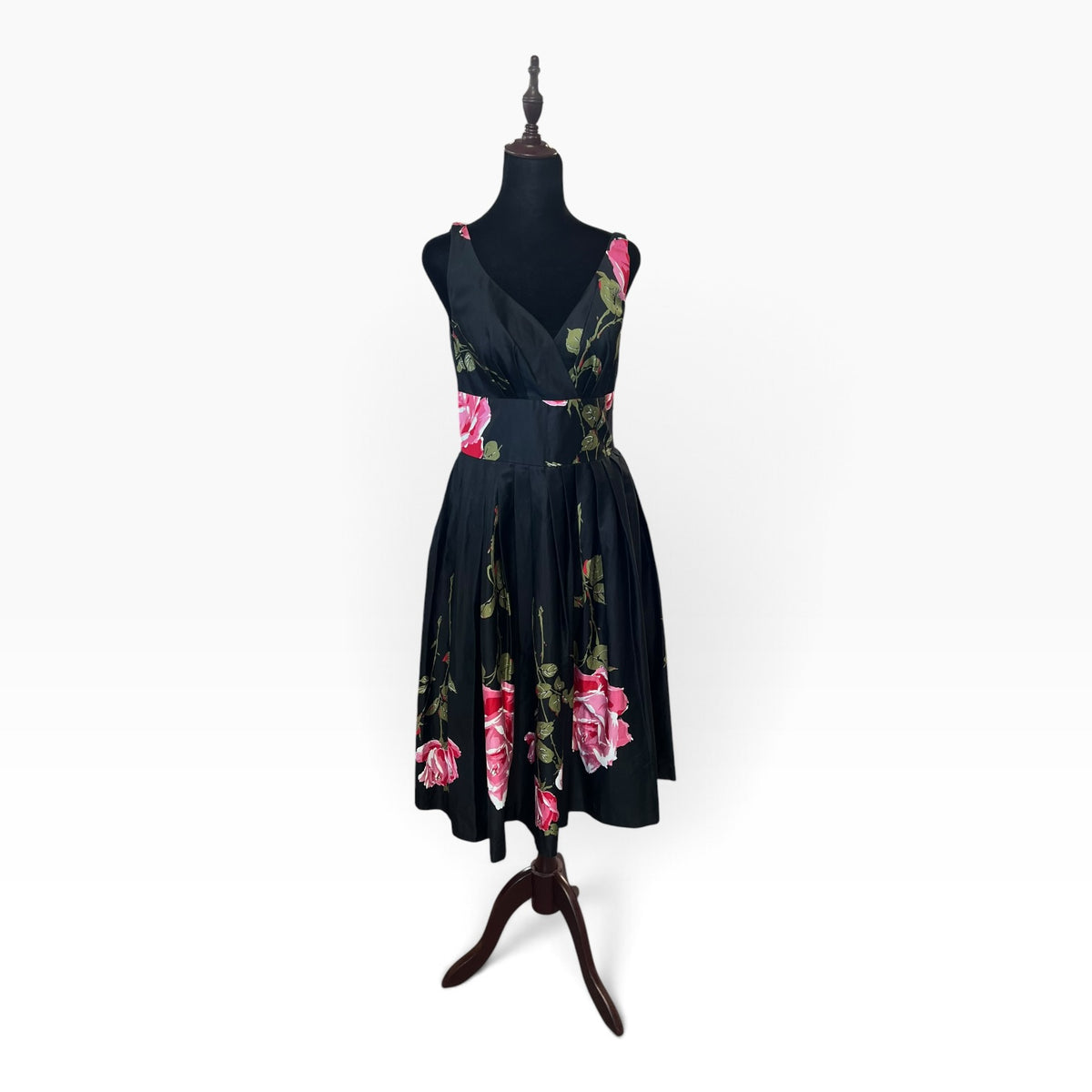 RETROSPECTD PINK ROSE DRESS | 10