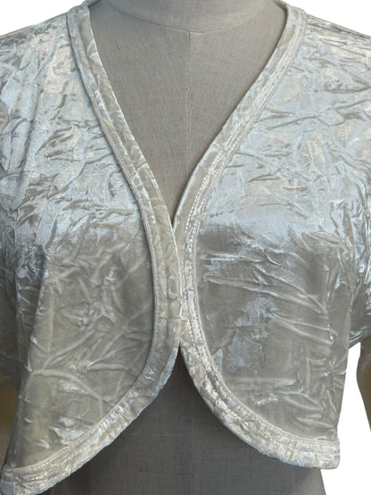 CIRCLE WORKS VELVET BOLERO | M