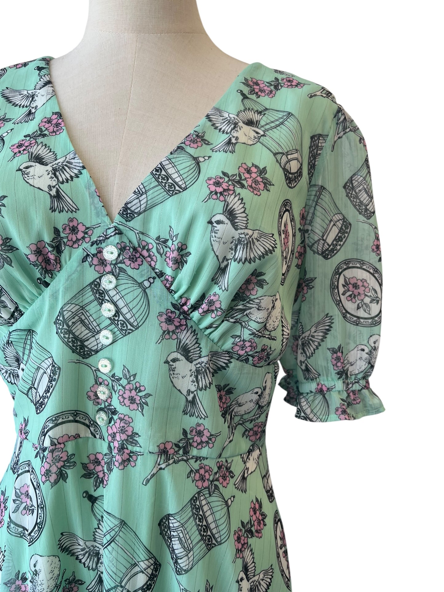 HELLBUNNY BIRDCAGE DRESS | 10