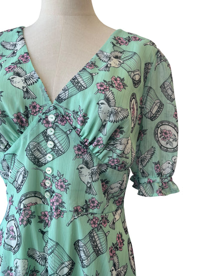 HELLBUNNY BIRDCAGE DRESS | 10