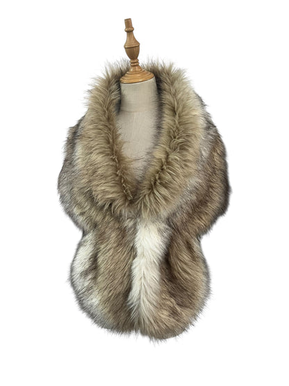 LUX FAUX STOLE SZ 8/12
