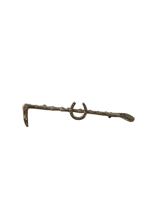 HORSE SHOE BROOCH