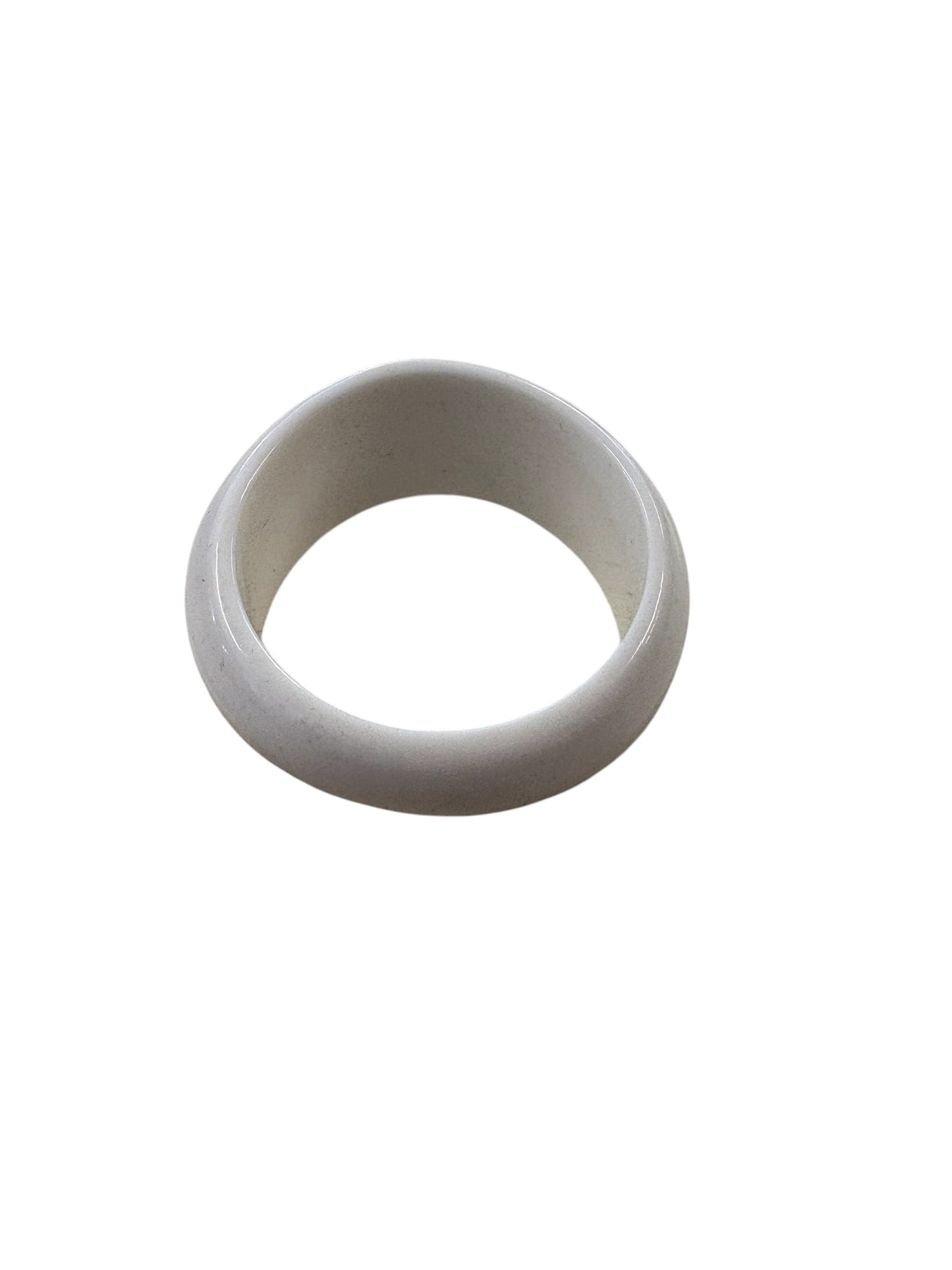 WHITE WOBBLE BANGLE