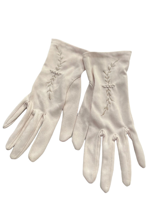SIMPLEX BEIGE GLOVES SZ 7.5