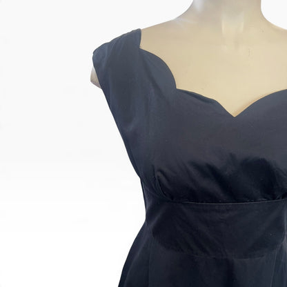 SWONDERFUL (NZ) BLACK DRESS | XL