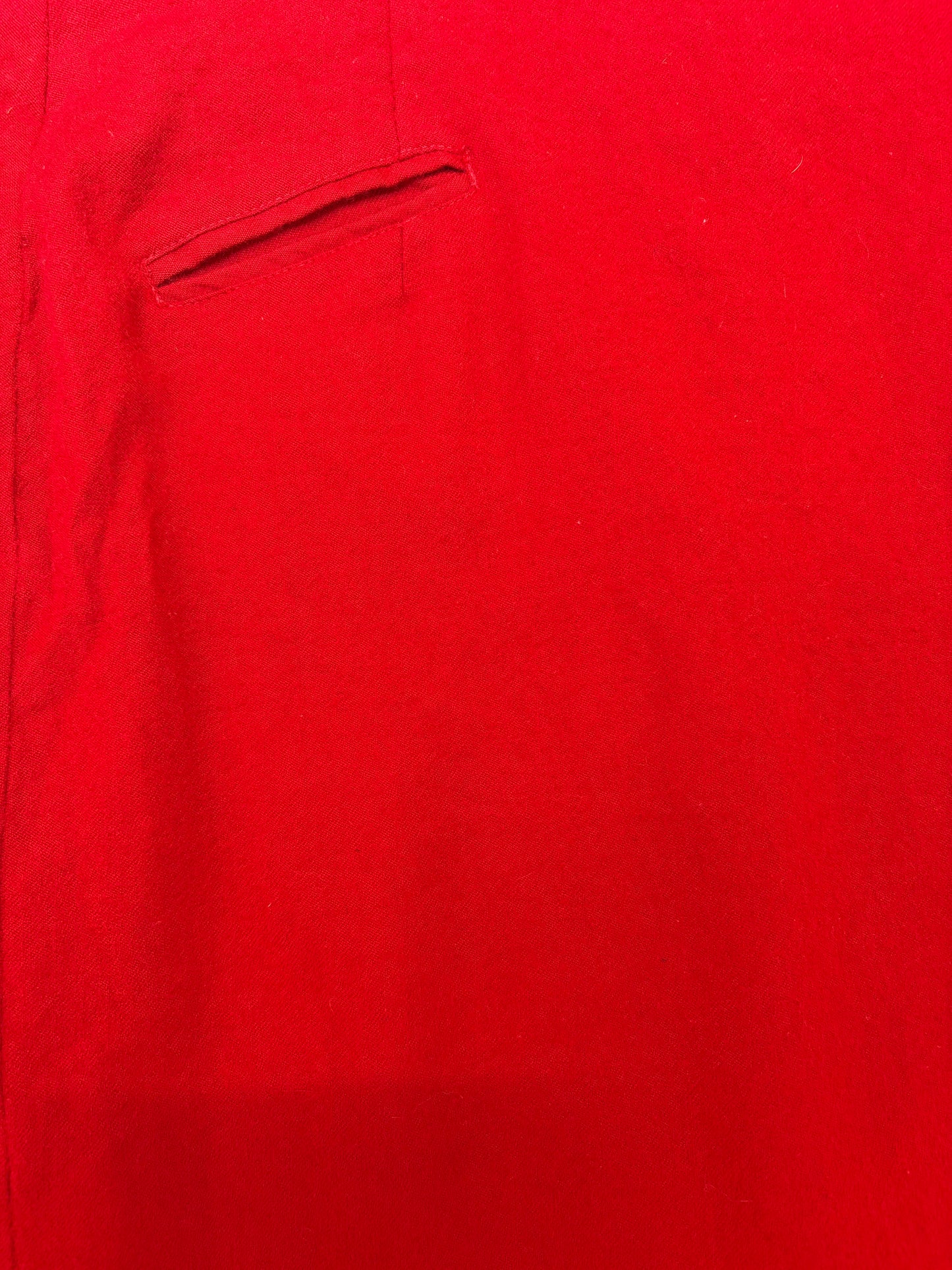 VINTAGE RED BIDSWEAR SKIRT | 12-14