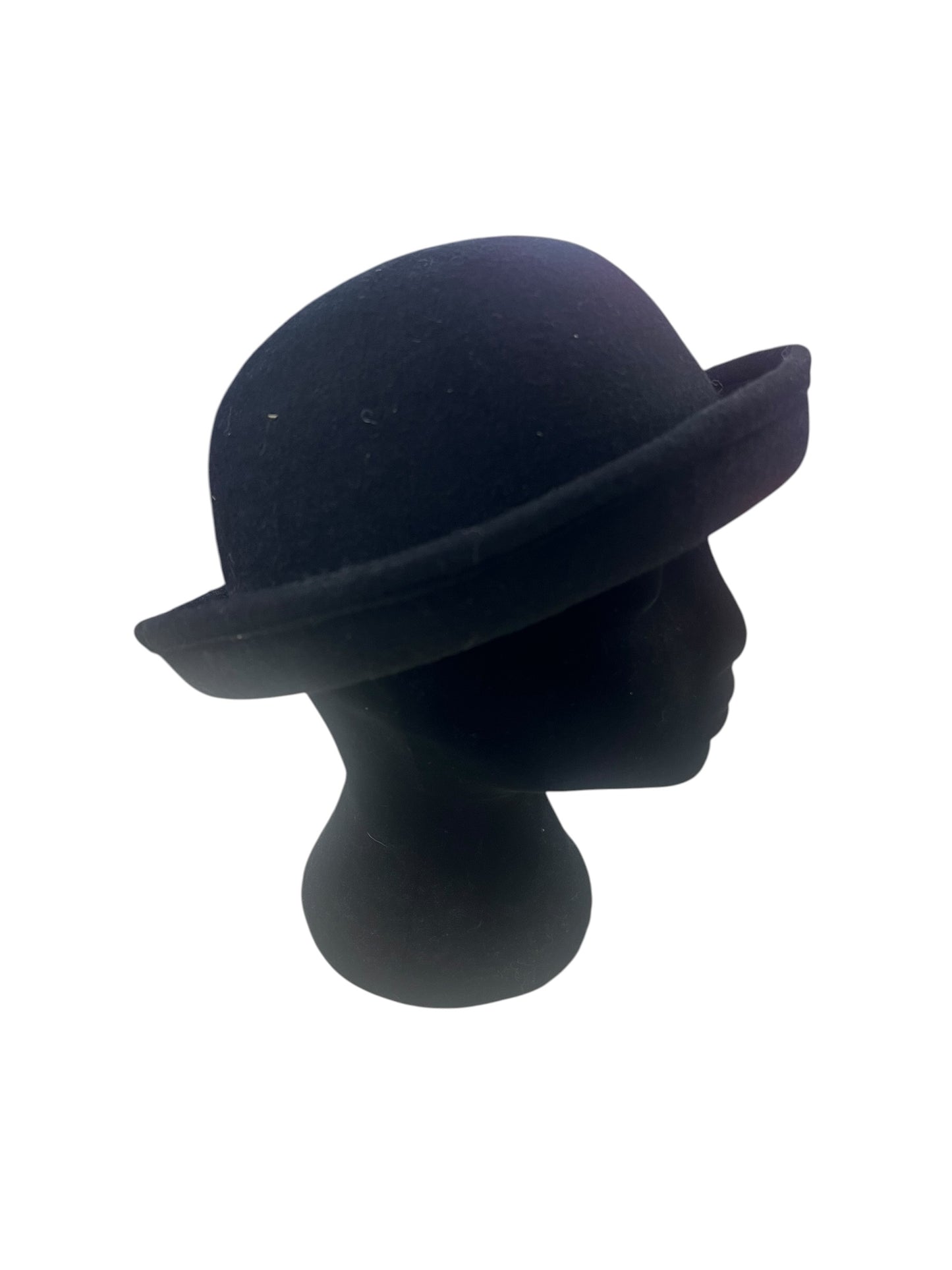 BLACK BOWLER HAT