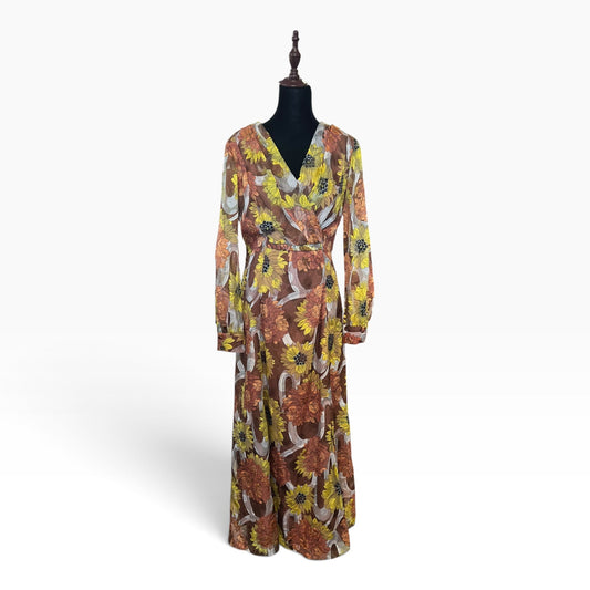 JOCELYN JAY VINTAGE SUNFLOWER DRESS | 14