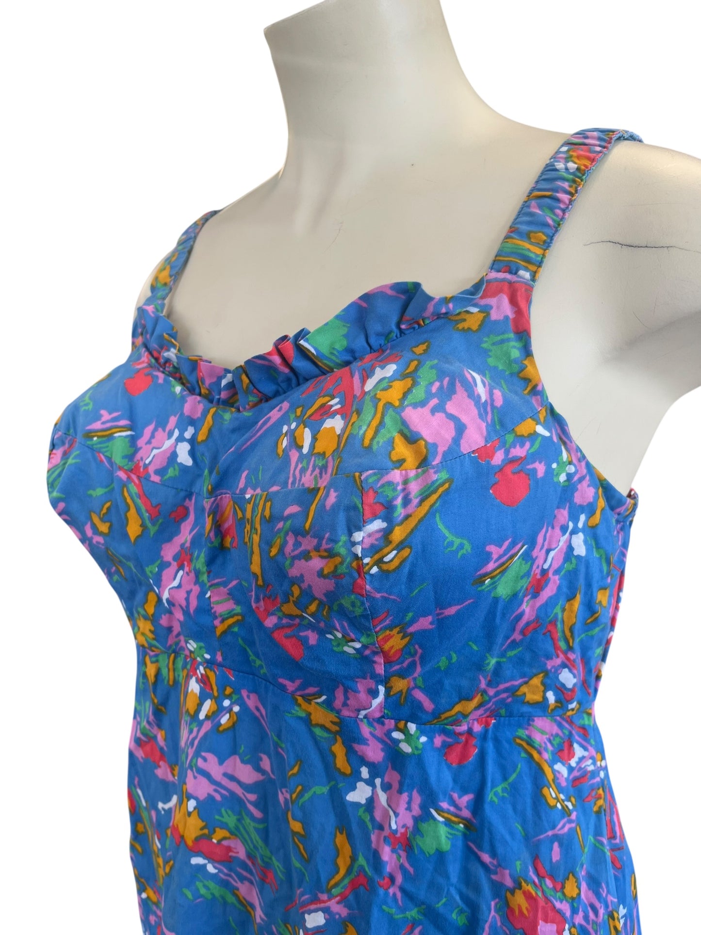 SONYA SMART BLUE SUN DRESS | 16