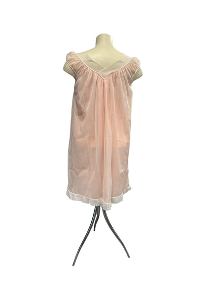 PEACH NYLON GOWN | 34/36