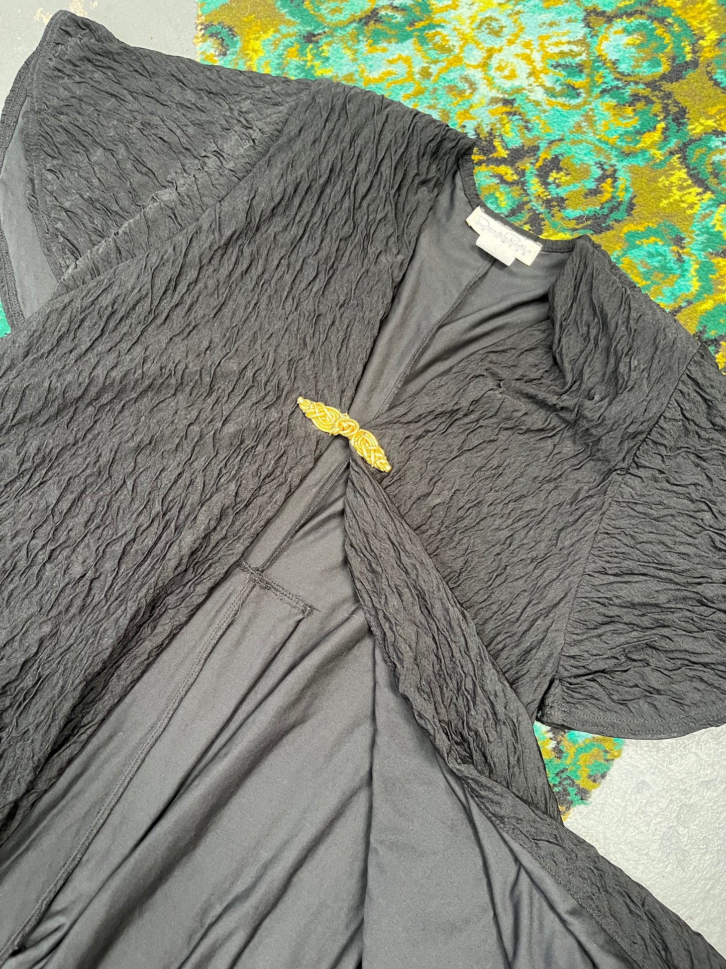 OSCAR DE LA RENTA VINTAGE SWIM OVERJACKET SZ 12/14