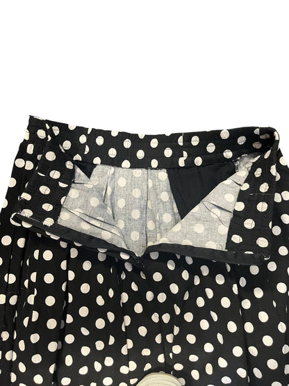 BLACK POLKADOT SKIRT | 6-8