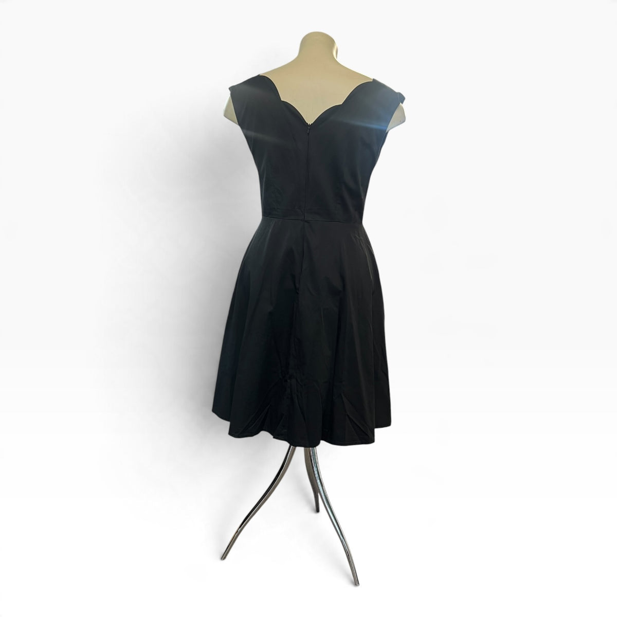 SWONDERFUL (NZ) BLACK DRESS | XL