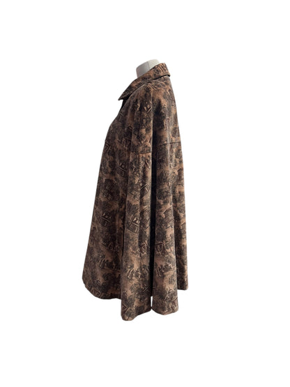 CHARMING VELVET CAPE