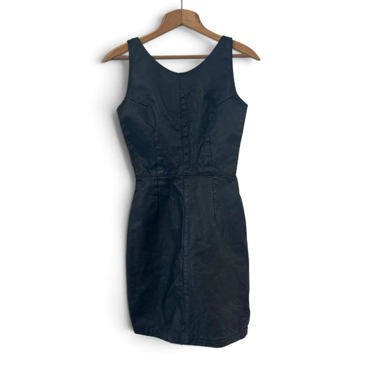 BLACK LEATHER DRESS  | 4