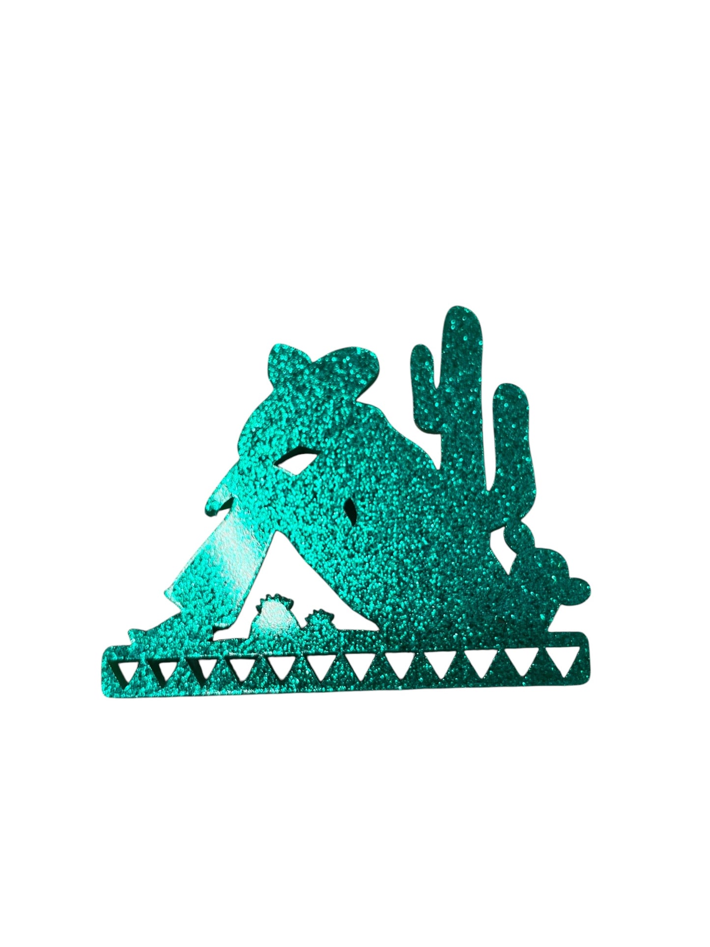 MEXICAN GLITTER BROOCH