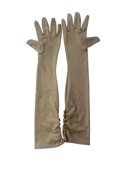 LONG GOLD GLOVES