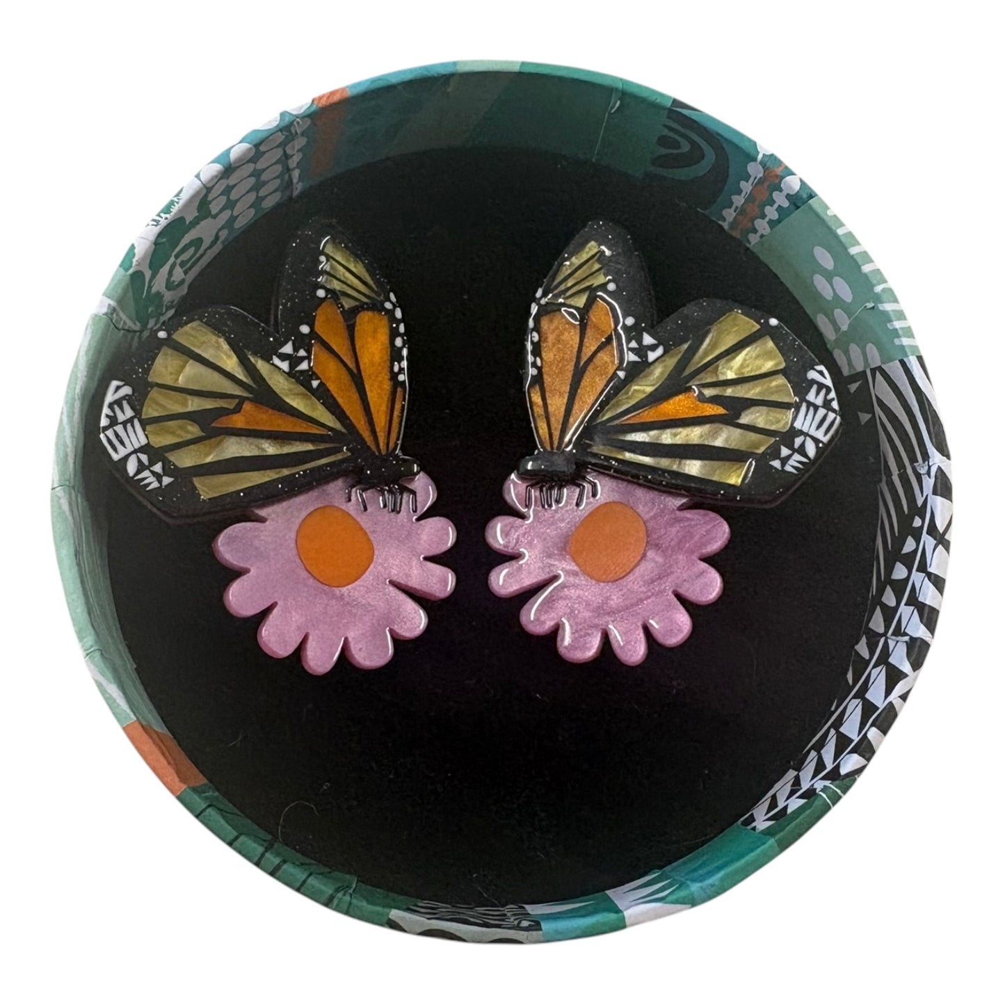 ERSTWILDER A BUTTERFLY NAMED FLUTTER HAIRCLIPS