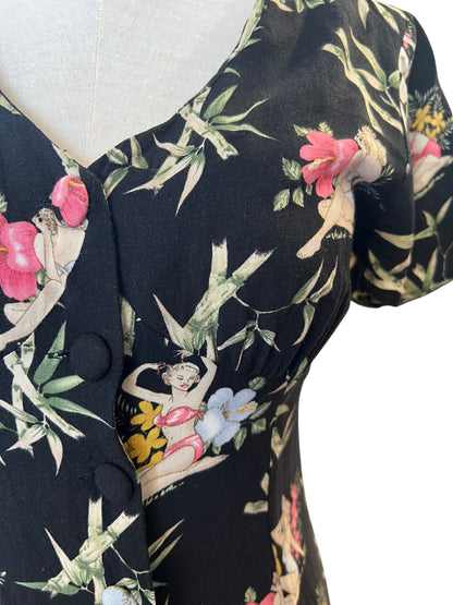 DANGERFIELD TROPICAL PIN UP GIRL DRESS | 8