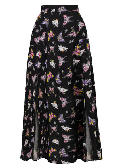 HELL BUNNY MOTH SKIRT | M