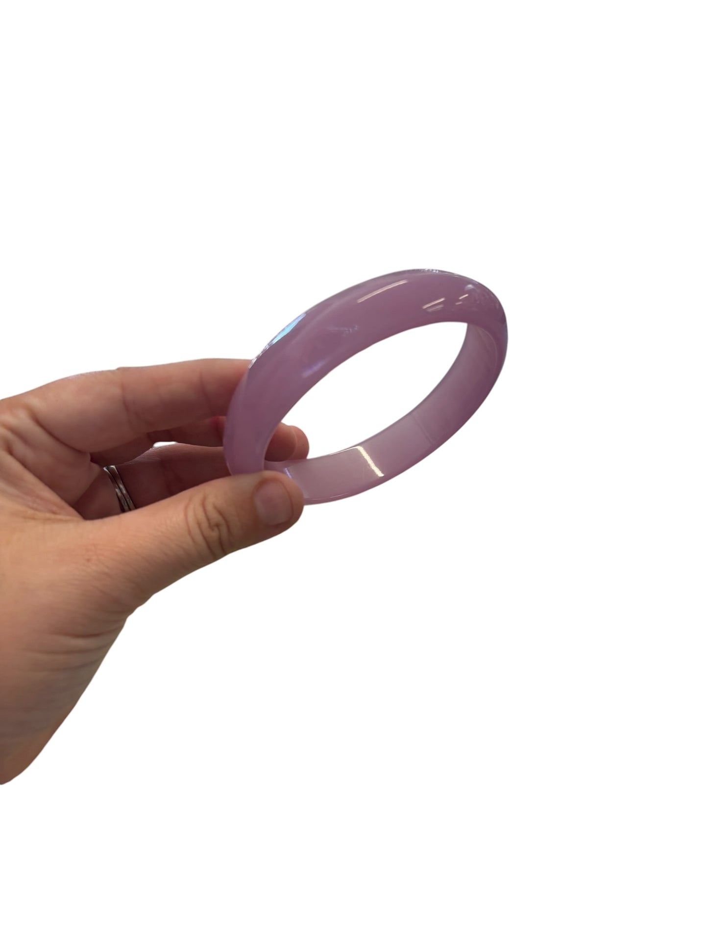 SOFT PINK TAPERED BANGLE