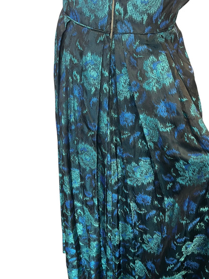 STRAVEN BLUE & GREEN GOWN | 16