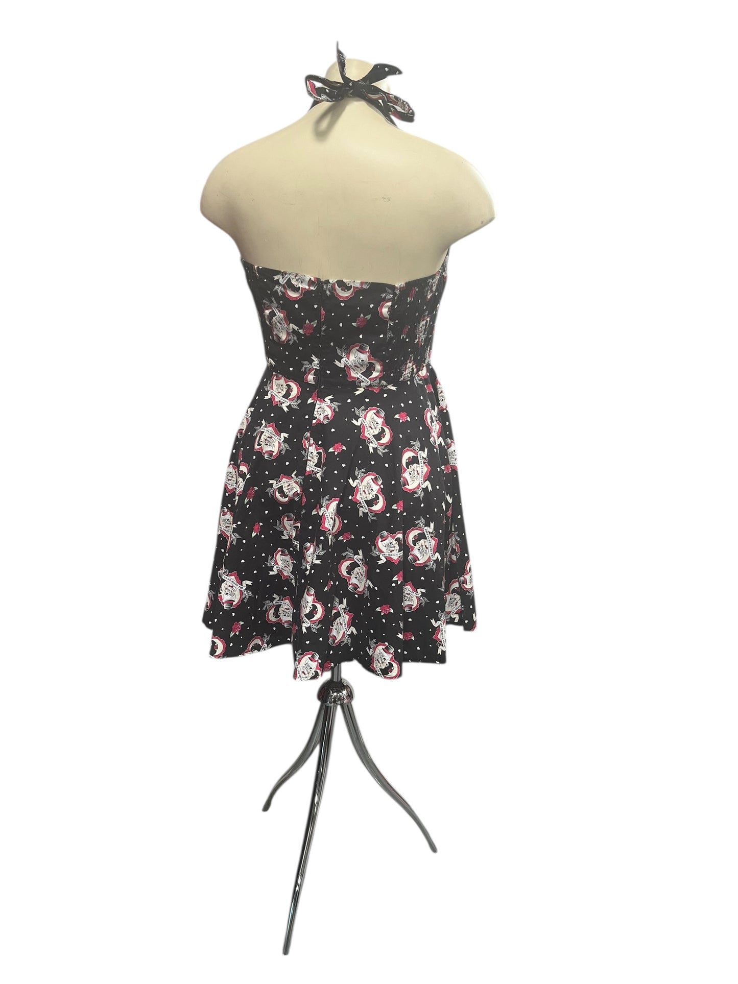 HELLBUNNY HEART DRESS | XL
