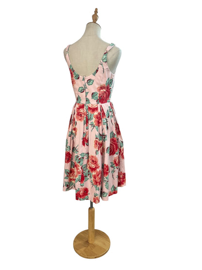 RETROSPECTD FIFI PINK ROSE DRESS | 10