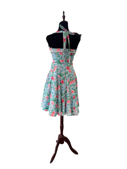 HOT TOPIC HAWAIIAN TIKI DRESS | S