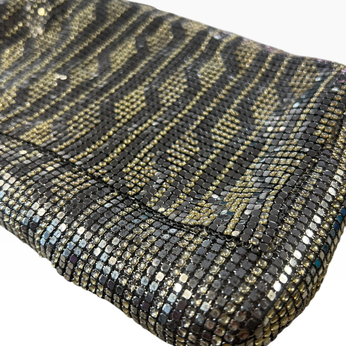 ESQUIRE FOLD & SILVER SHOULDERBAG