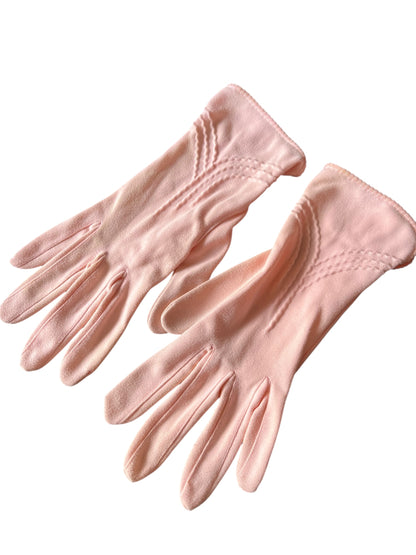 MID LENGTH PINK GLOVES | 6.5