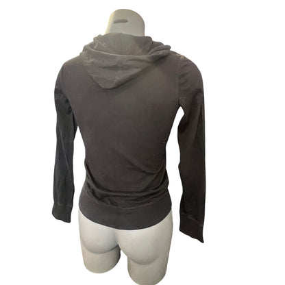 JAYJAY HOODED BLACK TOP | XXS