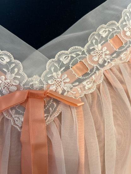 APRICOT BABYDOLL NIGHTIE | 16