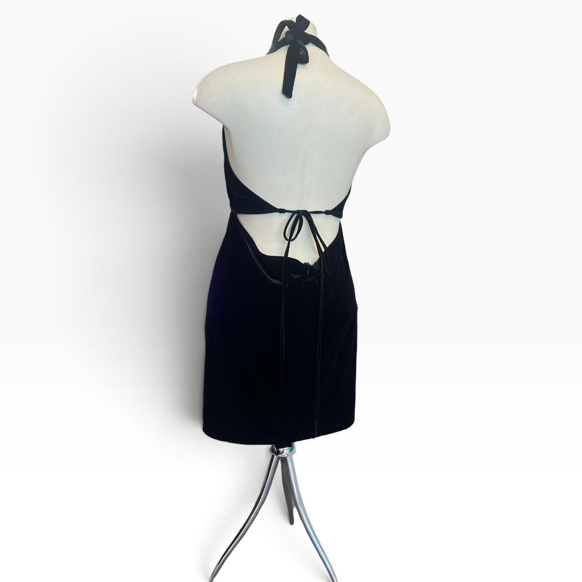 DANGERFIELD BLACK VELVET DRESS | 20