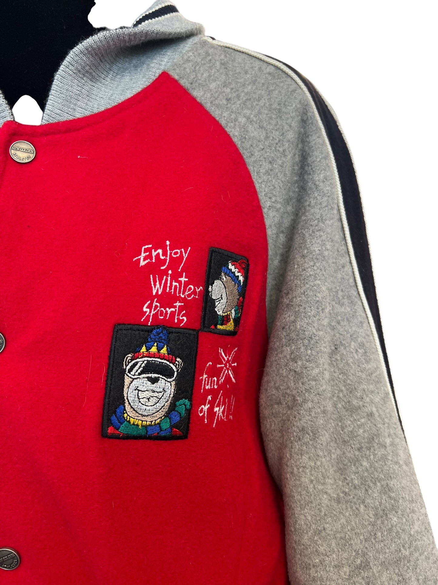 VINTAGE NEW GOLDEN SKI JACKET | 10-14
