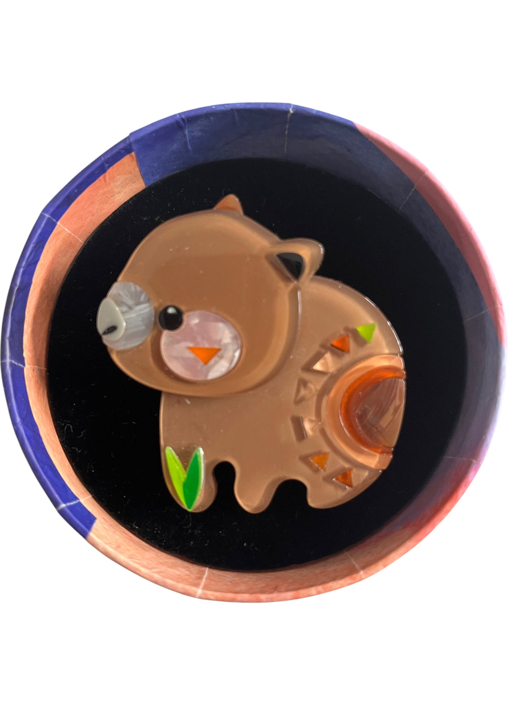 ERSTWILDER - THE WONDEROUS WOMBAT BROOCH