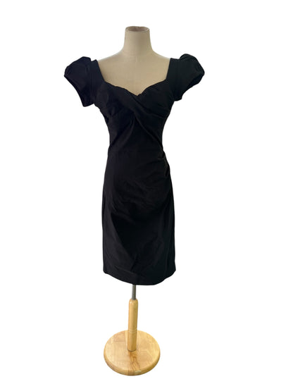 STOP STARING BLACK WIGGLE DRESS | 14