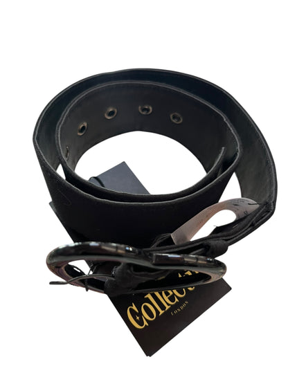 COLLECTIF BLACK HEART BELT SZ 8-10