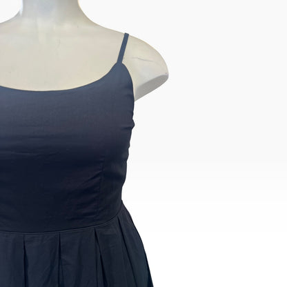 LAZY BONES BLACK DRESS | L