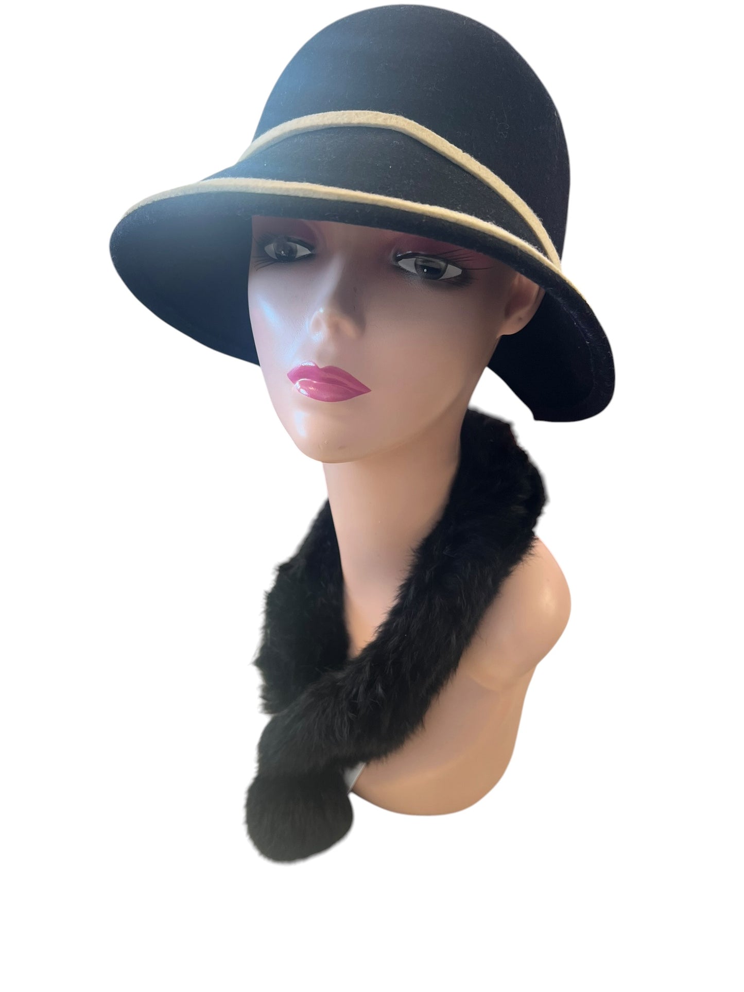 RABBIT FUR NECK WARMER