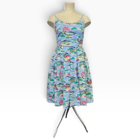 LAZY BONES LANDSCAPE DRESS | L