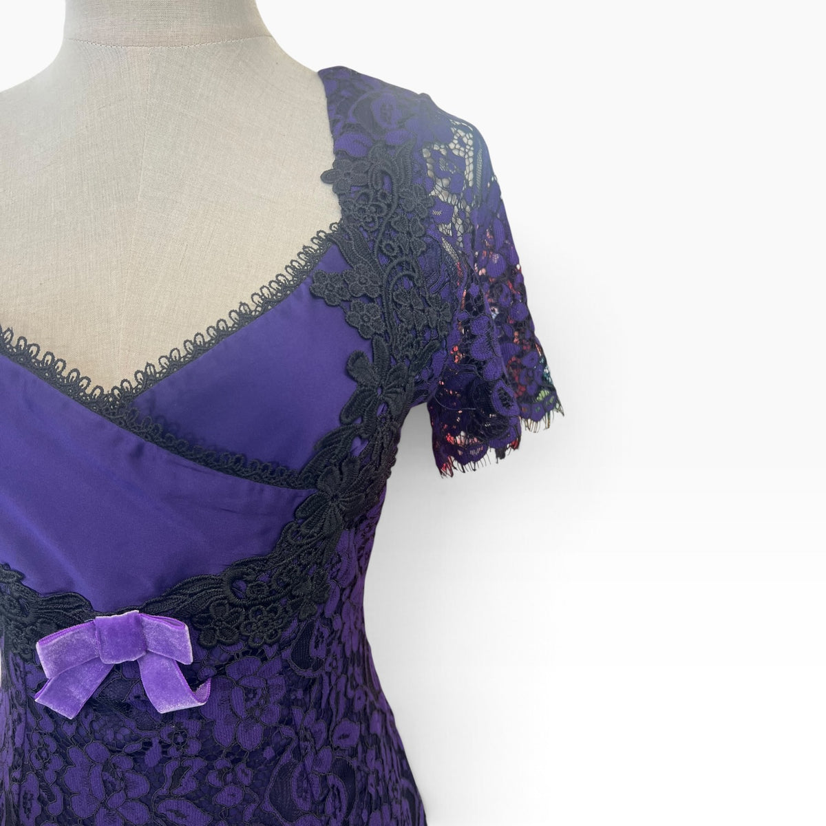 KITTEN DAMOUR PURPLE LACE DRESS | 12
