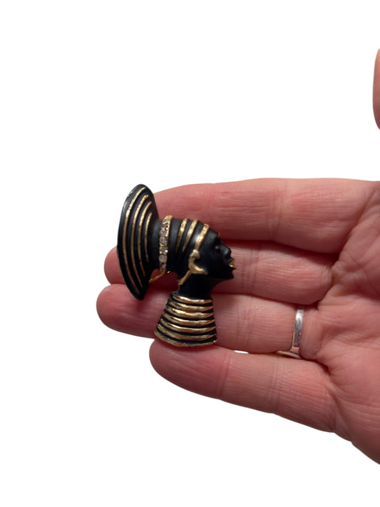 NUBIAN PRINCESS BROOCH