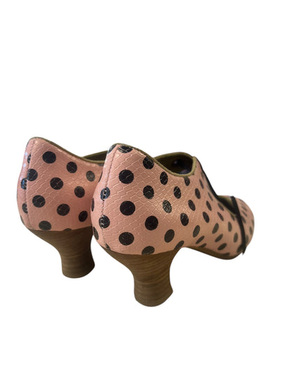 MINX PINK POLKADOT HEELS | 37