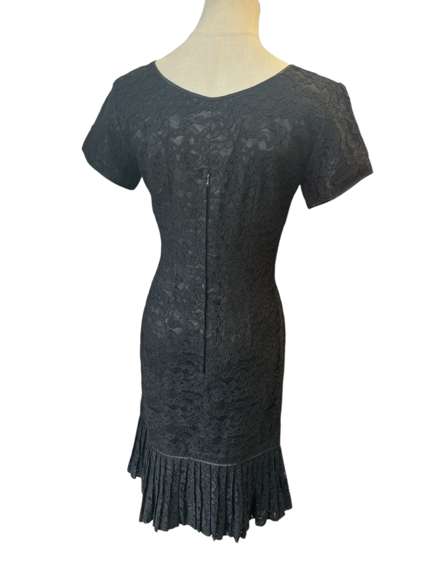 CARNEGIE MODELS BLACK LACE DRESS | 8