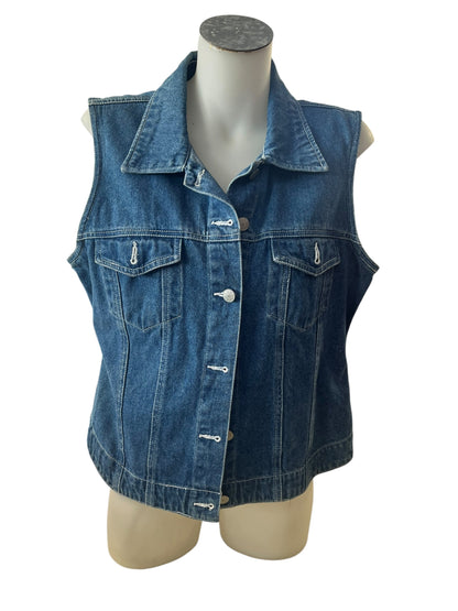 TEXAS DENIM VEST | L