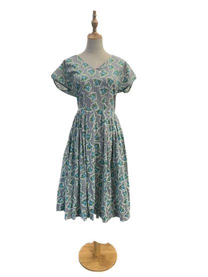 LAZYBONES BLUE &GREY DRESS | 10/12