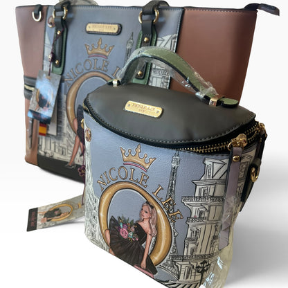 NICOLE LEE DREAMING THE CITY CROSSBODY BAG