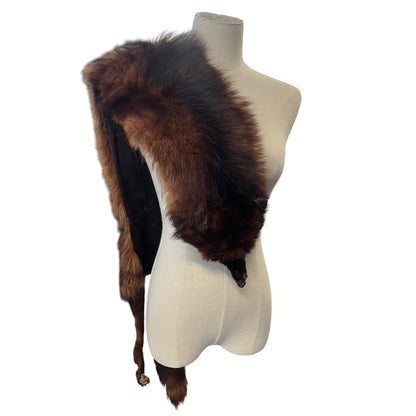 FOX HEAD STOLE (needs attention)