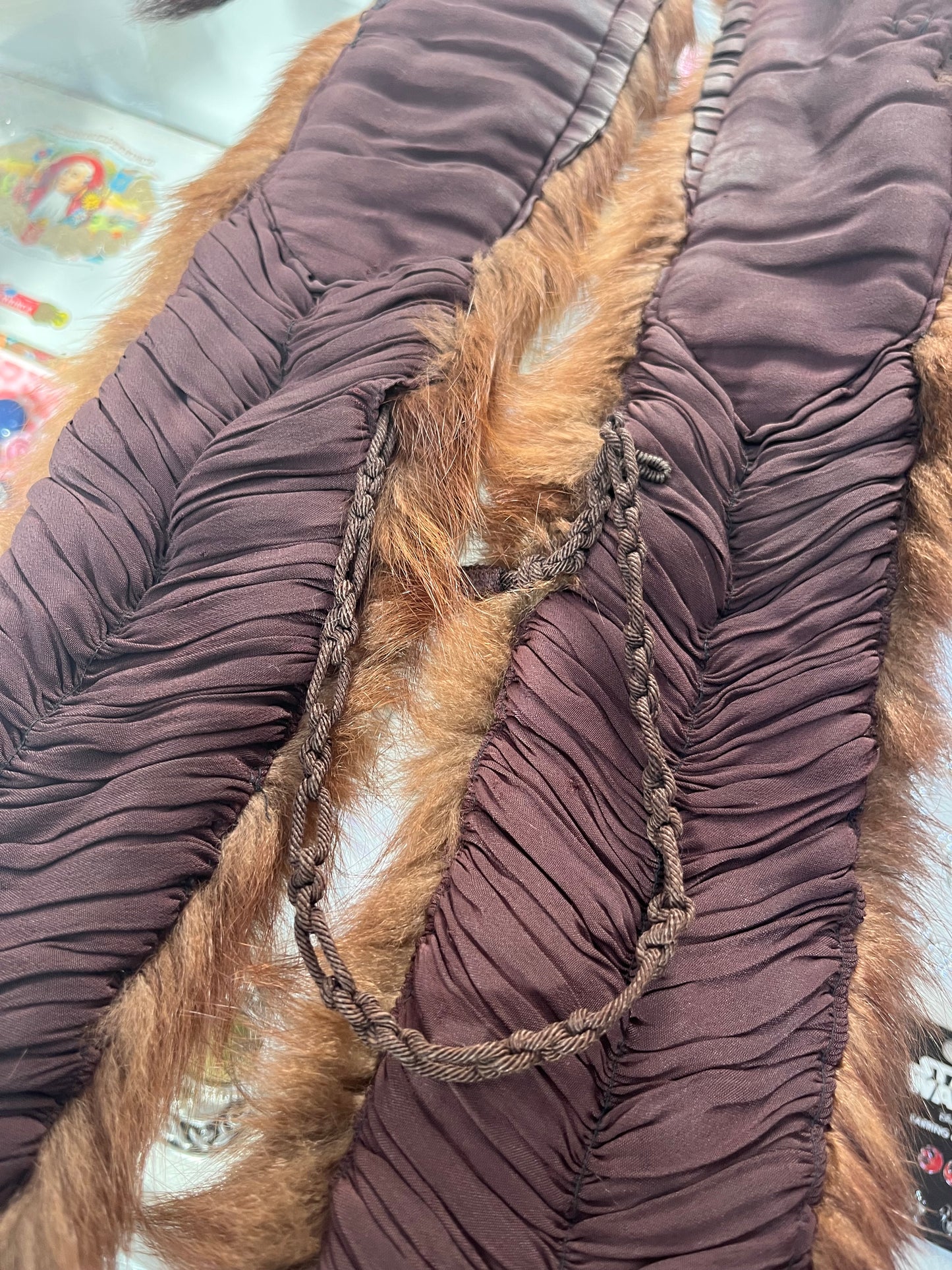 FOX FUR NECK STOLE